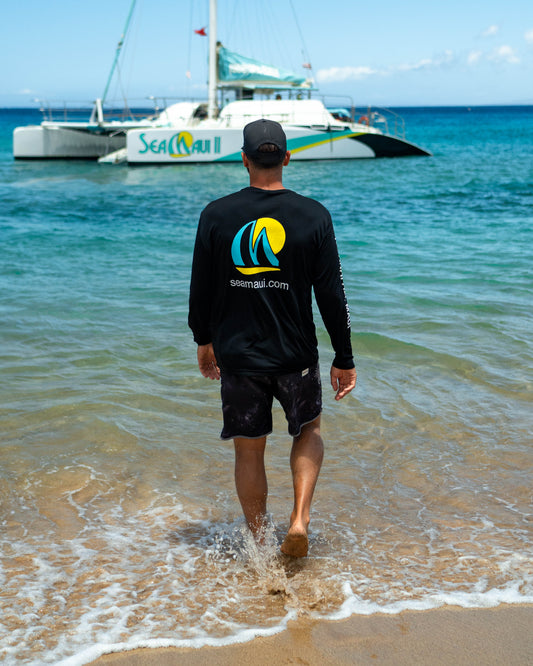 Black Long-Sleeve Dri-Fit Shirt